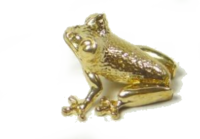 Кошельковый талисман "Лягушка золотая"